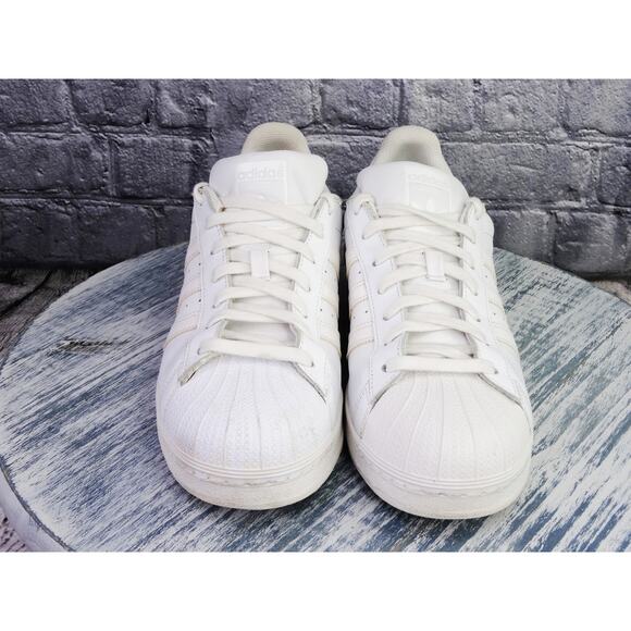Adidas Originals Superstar Cloud White Shell Toe Men Size 12 Used - Picture 1 of 14